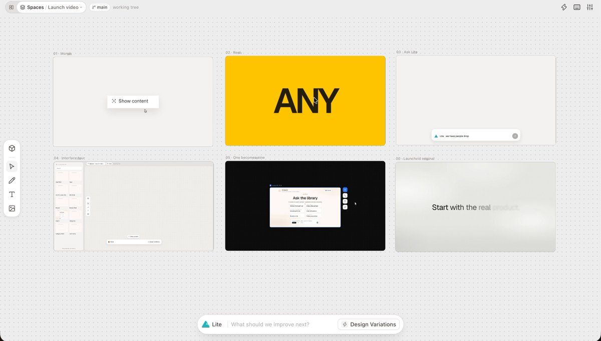 Auto-generated feature demo videos