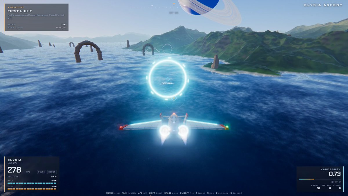 Space civilization browser game