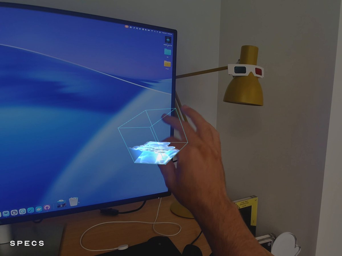 Particle water simulation with raymarching