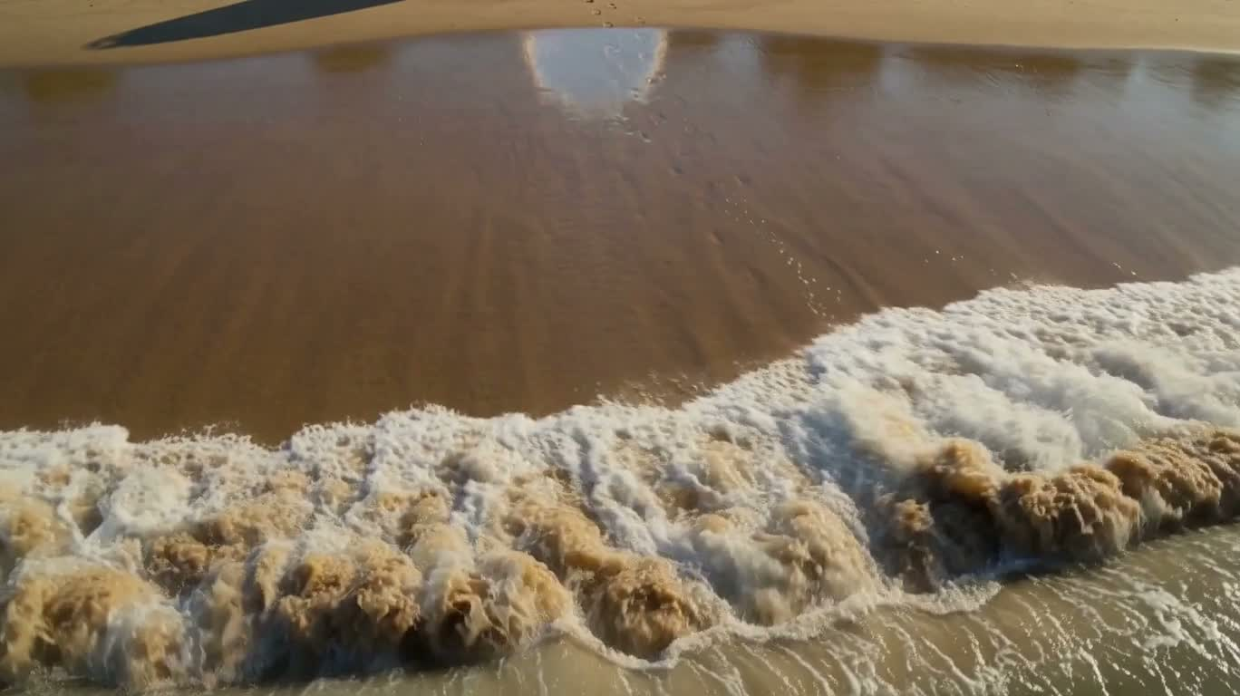 Purple Alien Beach Portal — AI video creation
