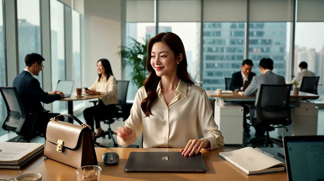 都市女性的下班夜行 — AI video creation