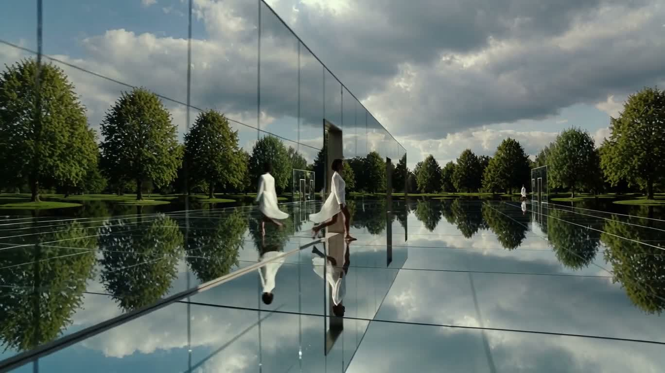 Mirror Realm Reverie — AI video creation