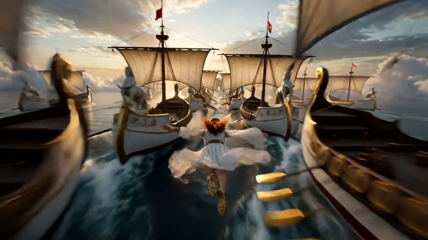 天穹神殿之旅 — AI video creation