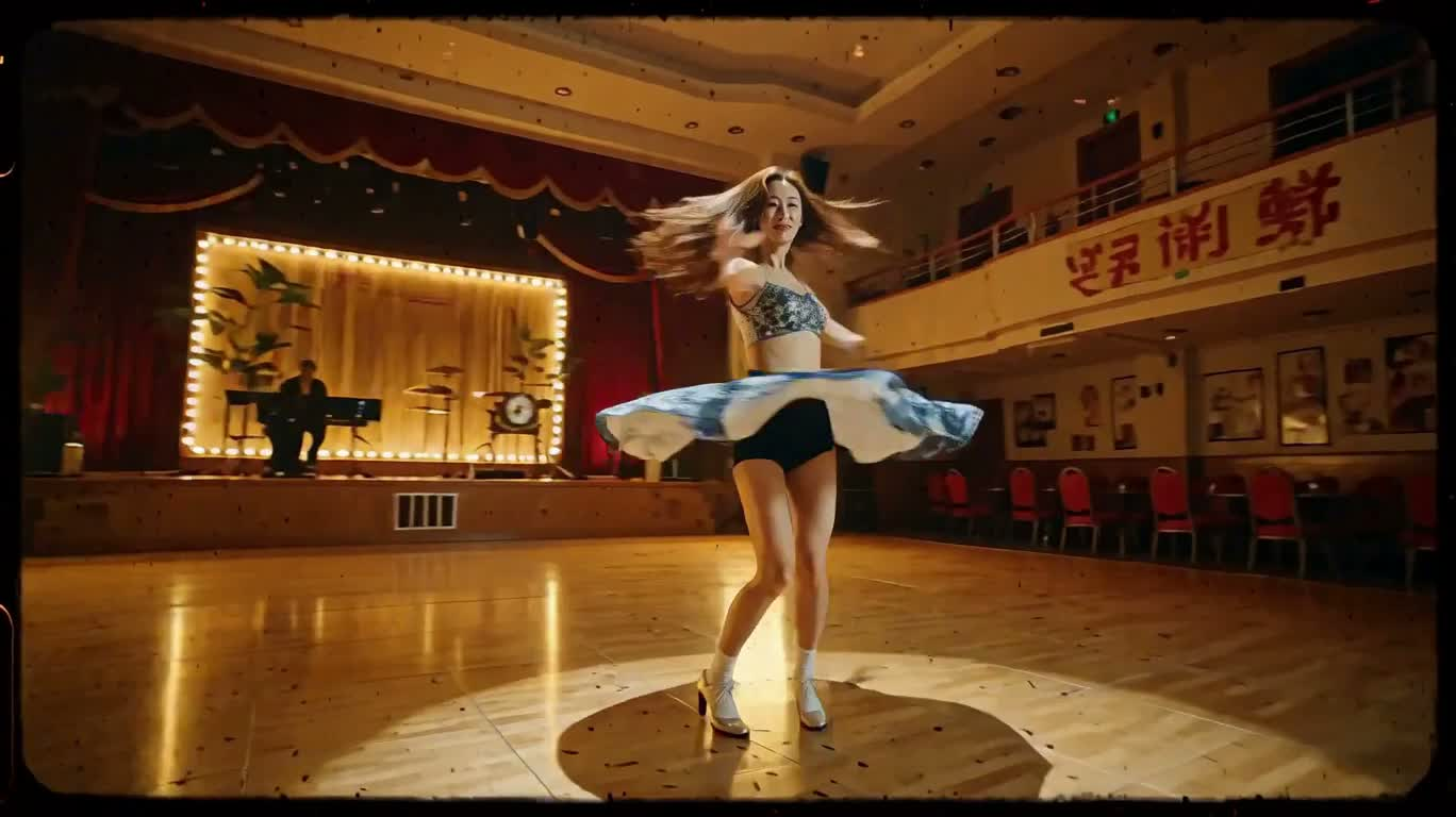 一夜六十年的舞蹈之旅 — AI video creation