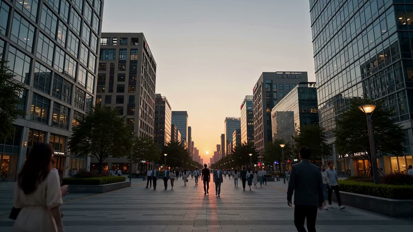 城市日的太阳灾变 — AI video creation