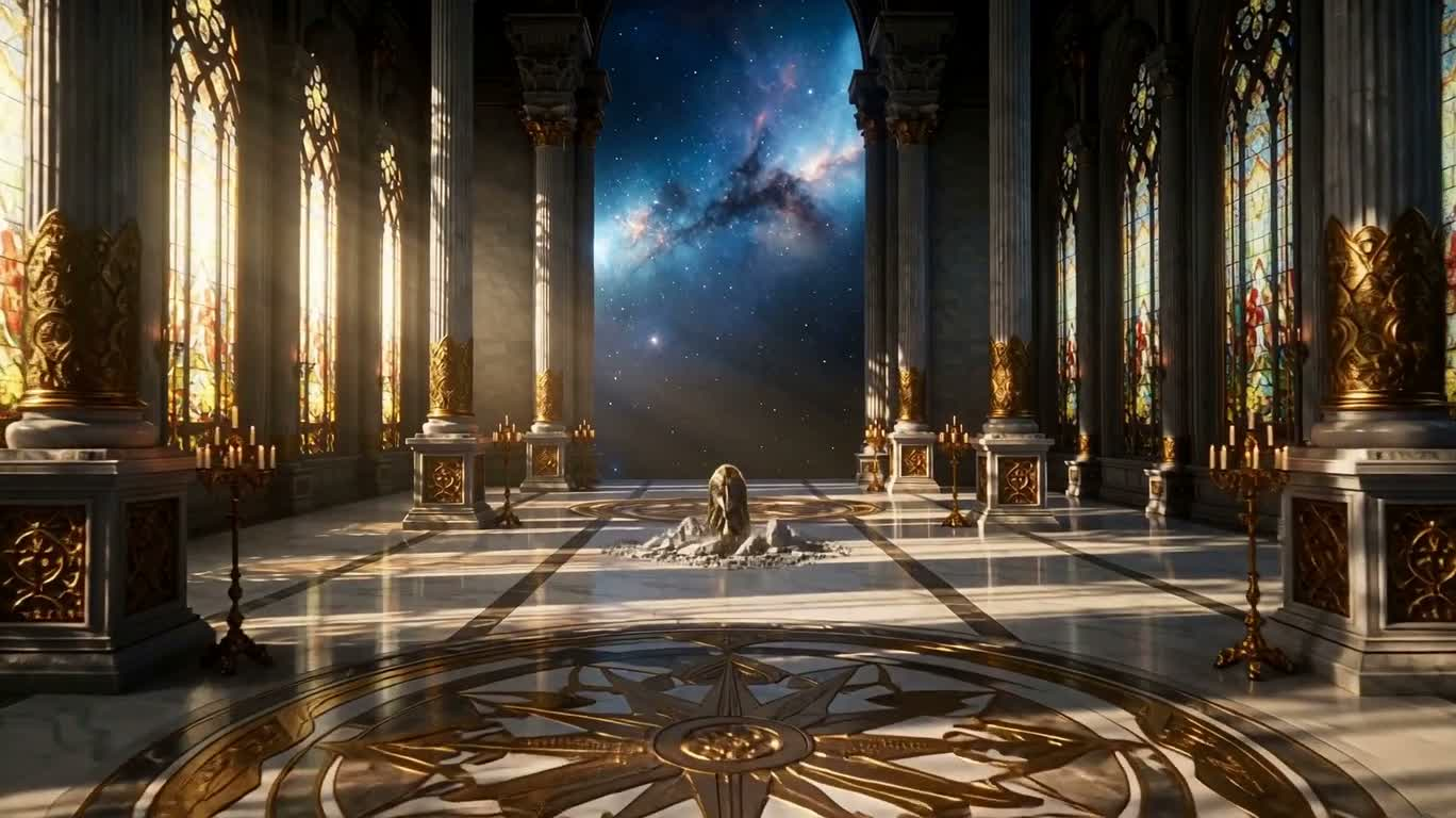 圣堂中的星辉猎杀号 — AI video creation
