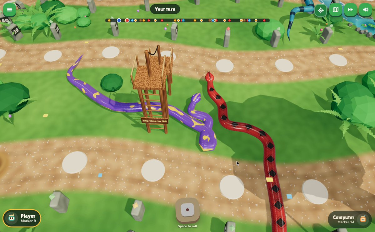 3D Snakeboard game
