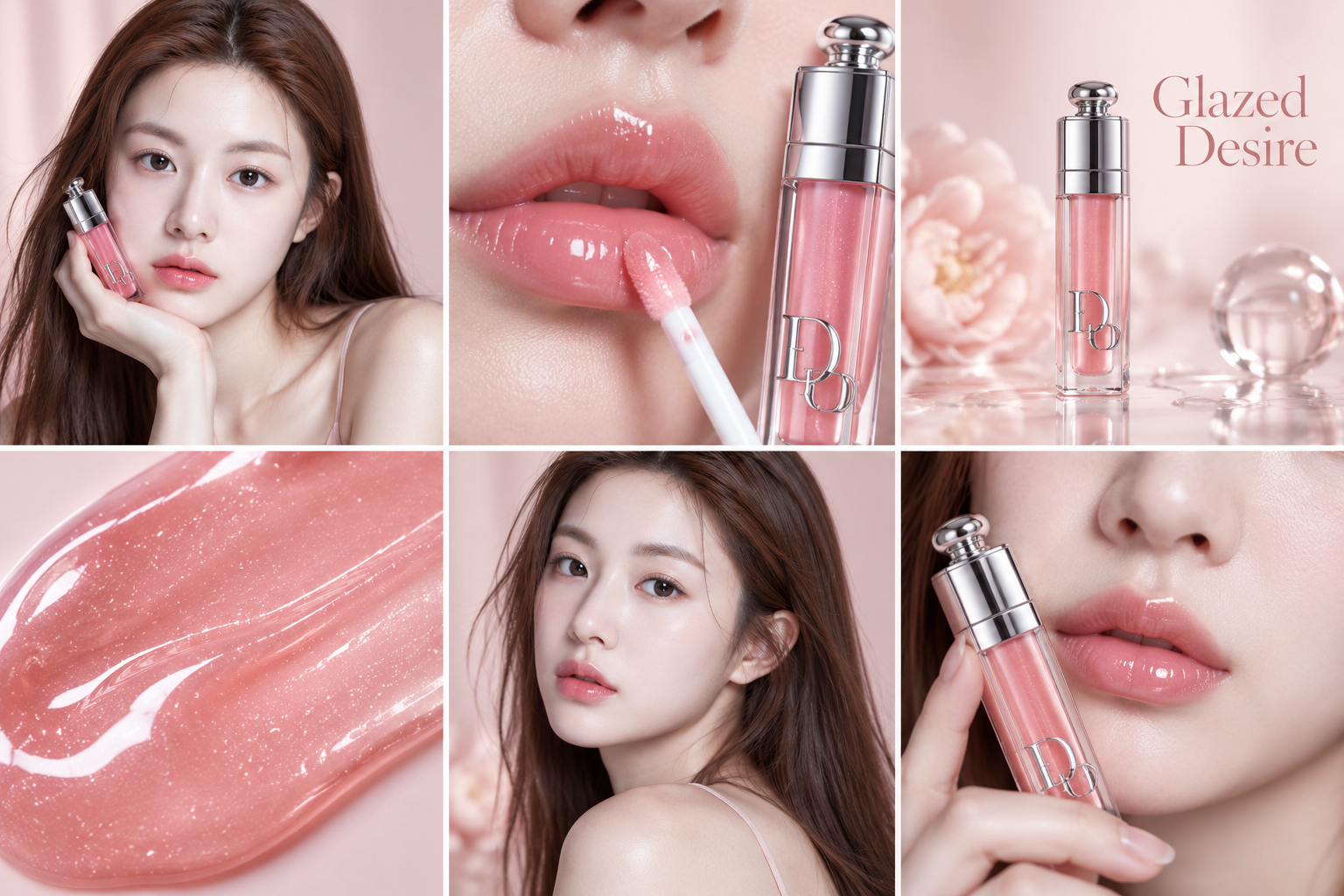 迪奥釉彩欲望美妆大片 — AI image creation