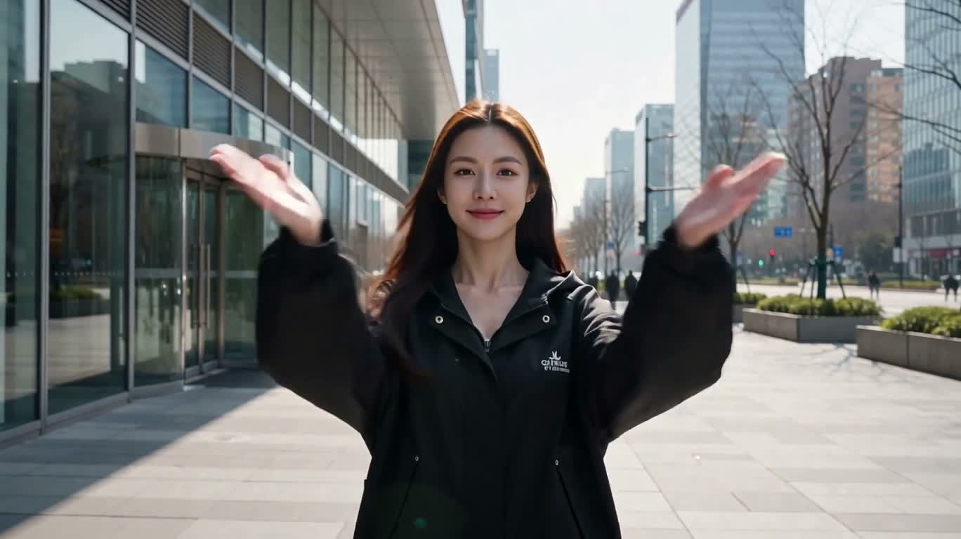 街头全息框架下的动漫蜕变 — AI video creation