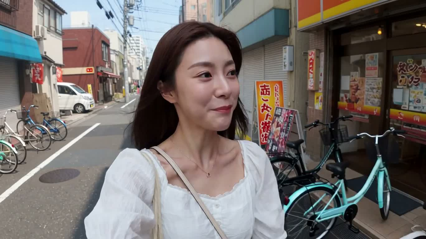 东京街头零食漫游 — AI video creation