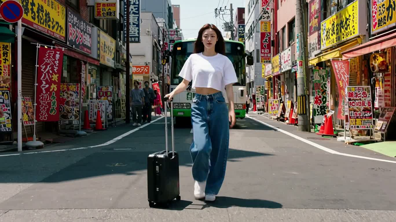 街头破风舞者 — AI video creation